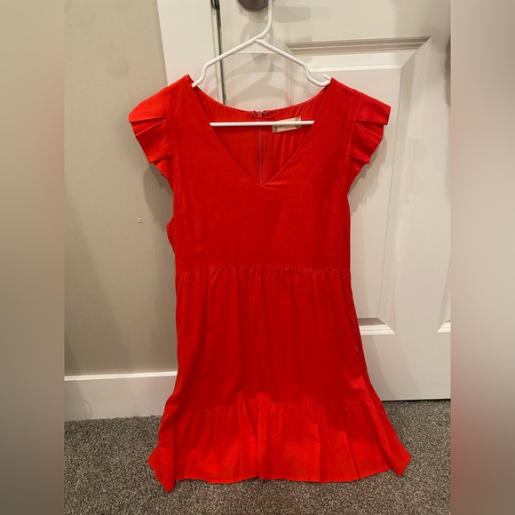 Altar’d State red flowy dress - Picture 1 of 3